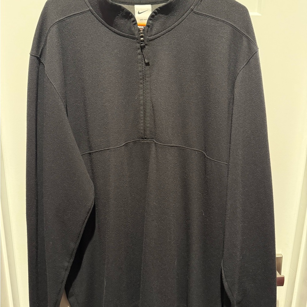 Nike Black Half-Zip Sweater